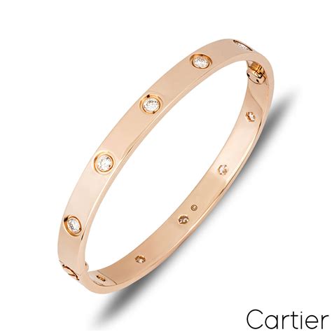 cartier love with diamonds|cartier love full diamond.